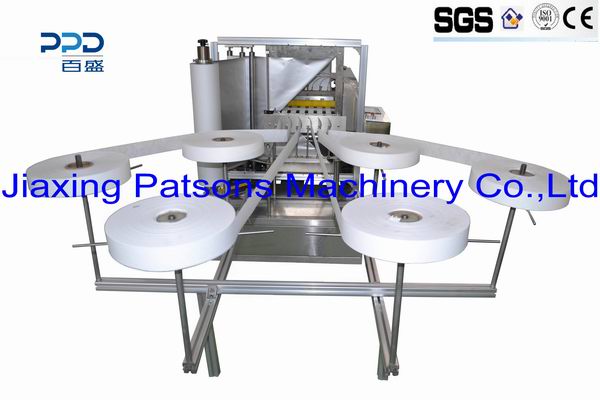 High speed fully auto alcohol prep pad packaging machine