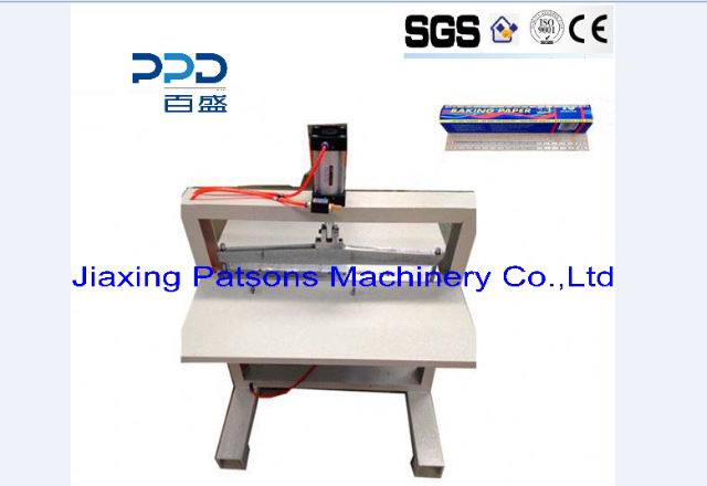 Metal balde fixing machine for foil roll color box