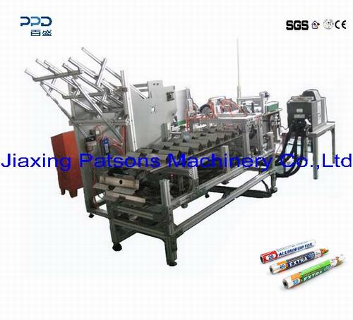 Automatic aluminium house foil roll shrink packaging machine