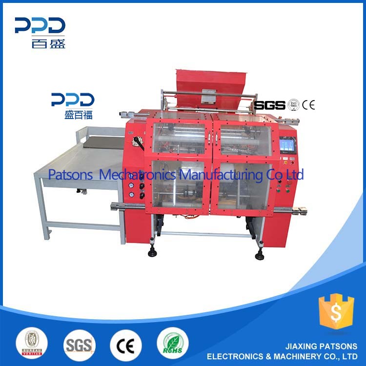 CE approved fully auto high speed stretch film rewinder