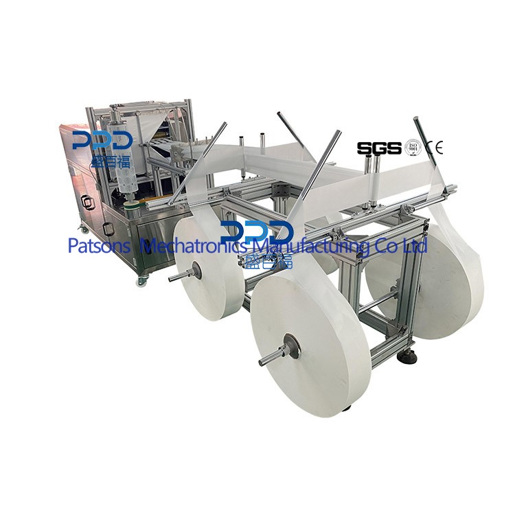 4 Lanes Multi Fold Screen Cleaning Wipes Packaging Machine